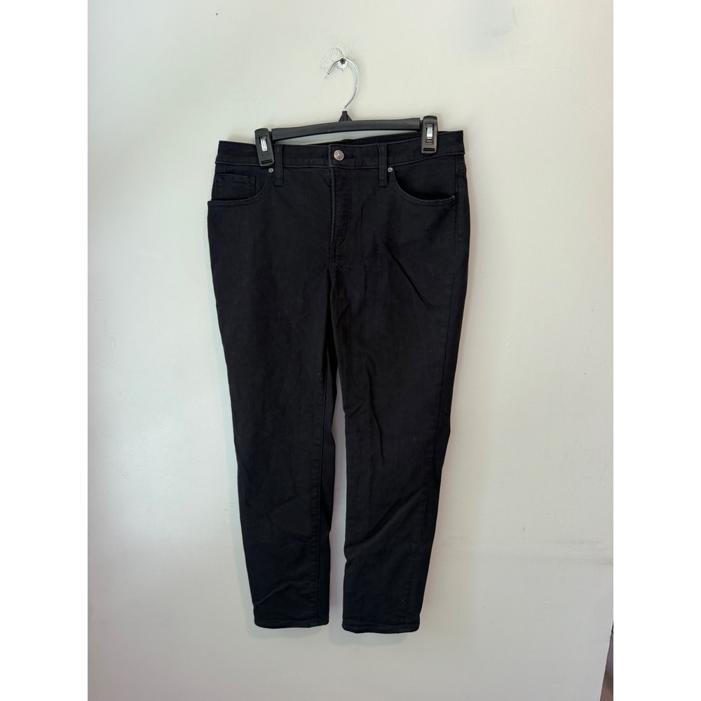 Chicos So Slimming Girlfriend Slim Leg Ankle Jeans Black Size 0.5R US 6R
